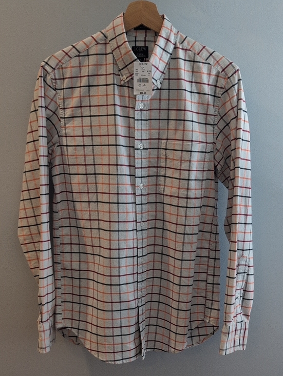 J. Crew Other - J. Crew Men's Small Slim Fit Flex Oxford Long Sleeve Button Down NWT Style#AD163